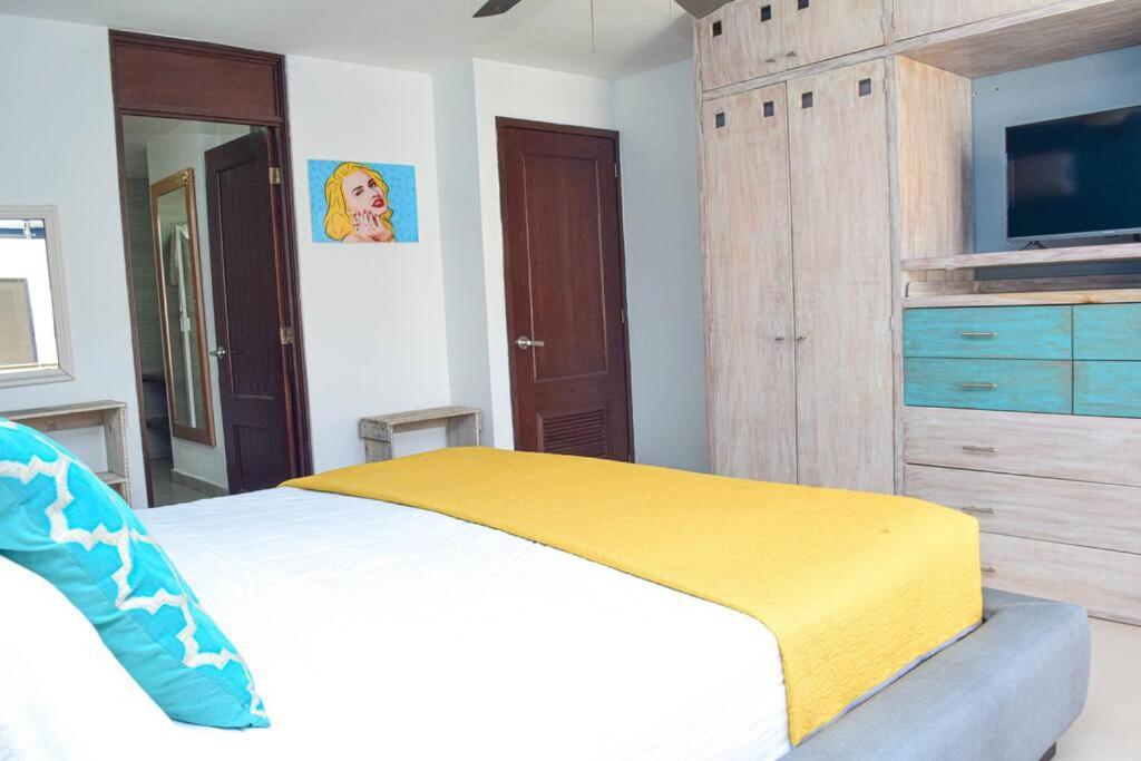 Ocean View Apartment, Best Beach Area, 3 Bedrooms Cancún Eksteriør billede