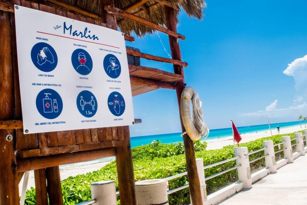 Ocean View Apartment, Best Beach Area, 3 Bedrooms Cancún Eksteriør billede