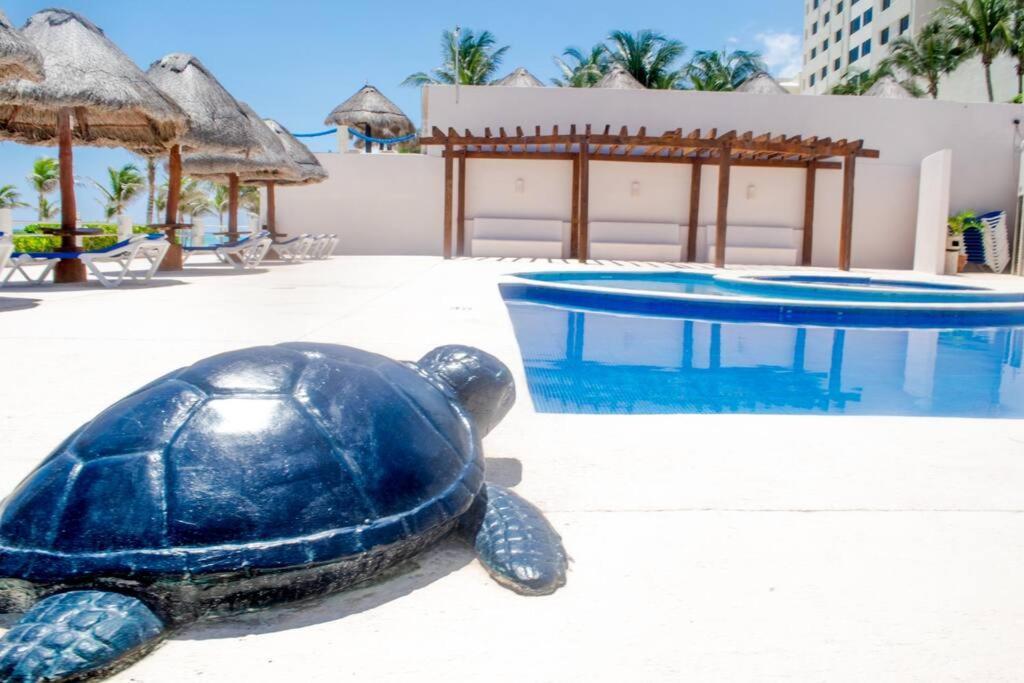 Ocean View Apartment, Best Beach Area, 3 Bedrooms Cancún Eksteriør billede