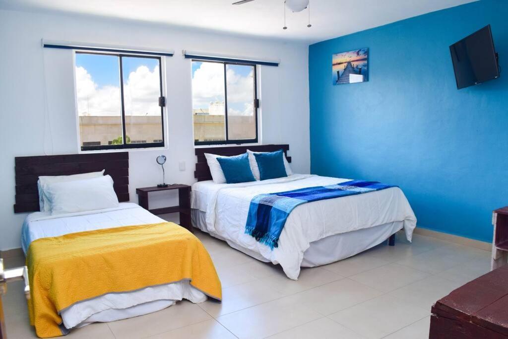 Ocean View Apartment, Best Beach Area, 3 Bedrooms Cancún Eksteriør billede