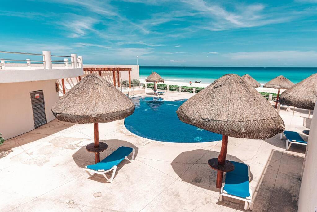 Ocean View Apartment, Best Beach Area, 3 Bedrooms Cancún Eksteriør billede