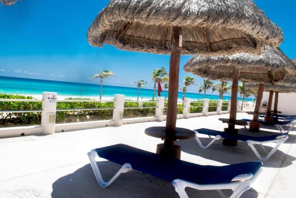 Ocean View Apartment, Best Beach Area, 3 Bedrooms Cancún Eksteriør billede